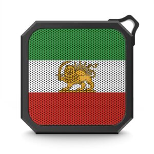Portable Outdoor Bluetooth Speaker — REAL Iran Flag Design